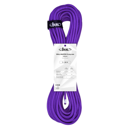 Lina dynamiczna Wall Master Unicore 10,5 mm x 50 m Violet