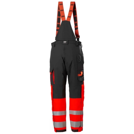 Spodnie zimowe na szelkach Alna 2.0 Hi Vis Winter Insulated Bib Pant Cl 1 169 Red/ebony