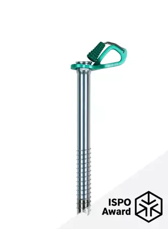 Śruba lodowa Aero Lite Screw 22cm - green